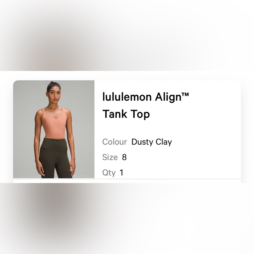 Lululemon align tank top. 8 - Picture 7 of 7